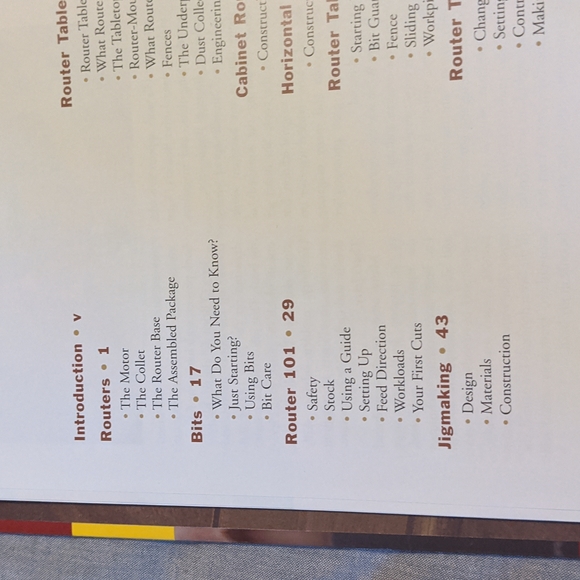 Hardcover Woodworking w the Router illustrated hardcover fully indexed revised - Picture 5 of 16